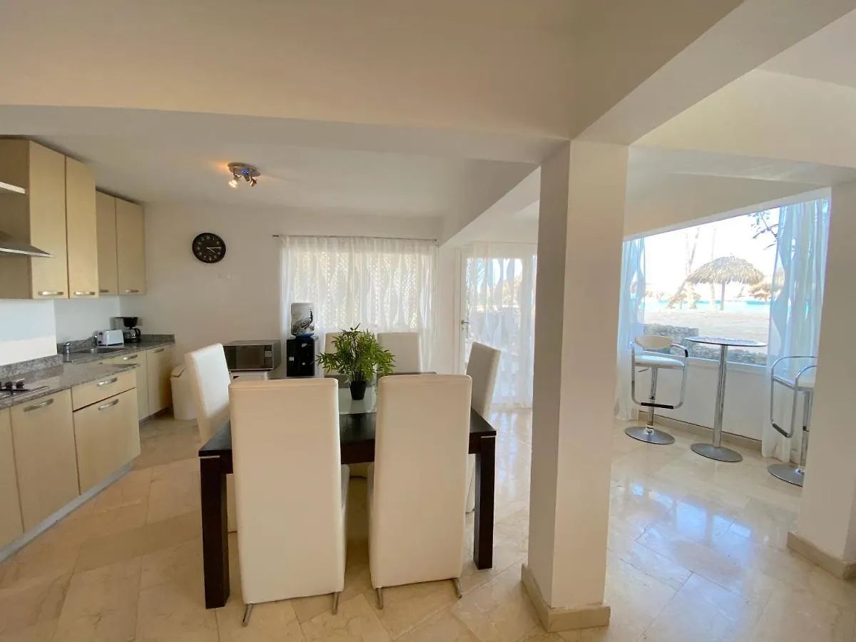 Deluxe Condo Beach Front Playa Los Corales Punta Cana Apartment